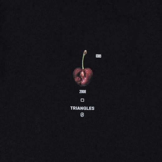 SDSA男装2026新款高贵轻奢潮牌简约樱桃印花圆领短袖T恤百搭时尚 商品图2