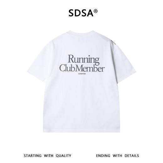 88278SDSA男装2026新款高贵轻奢美式字母印花圆领短袖T恤宽松百搭上衣 商品图4