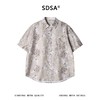 2628309SDSA男装2026新款高贵轻奢潮牌复古植物花卉印花短袖衬衫百搭时尚 商品缩略图1