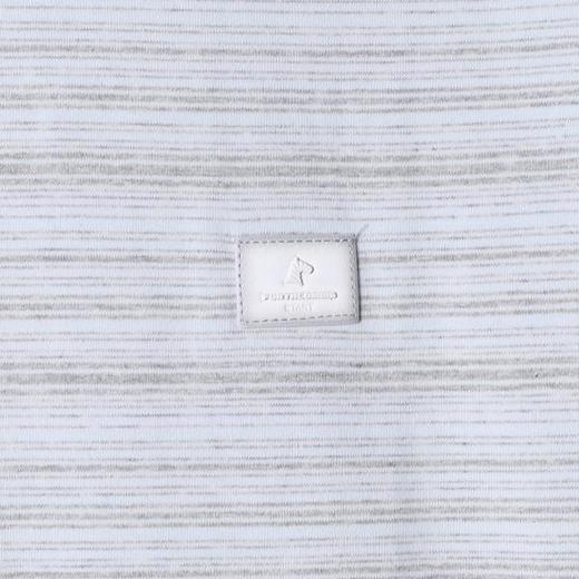 SDSA男装2026新款轻奢韩版撞色细条纹圆领短袖T恤百搭宽松上衣 商品图3