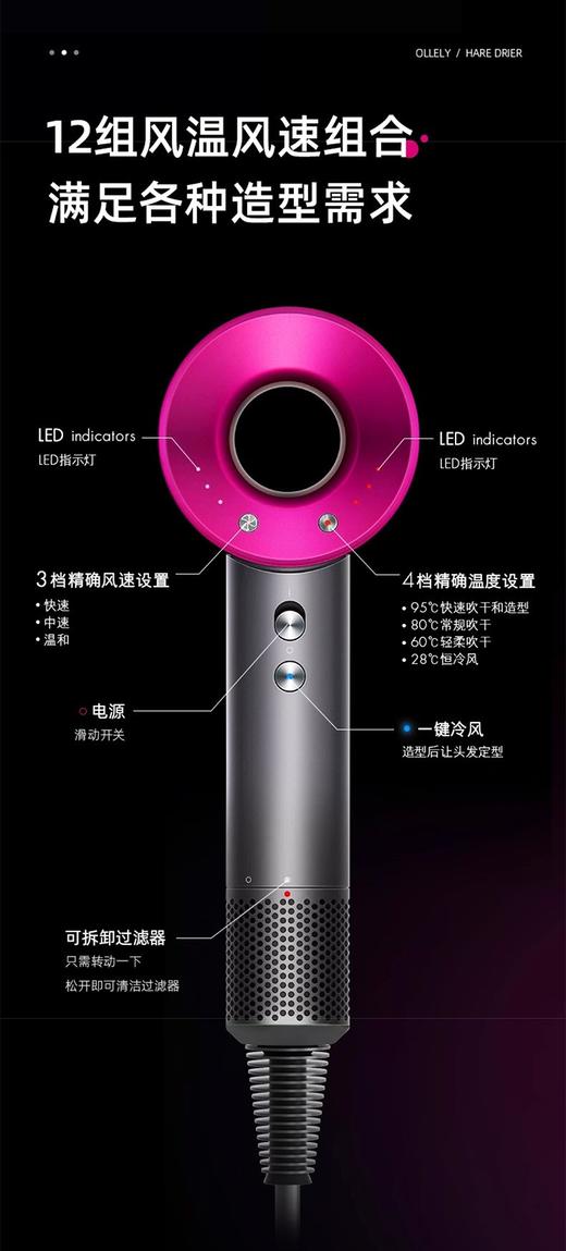 二店m 【AURARO无叶负离子吹风机】 商品图1