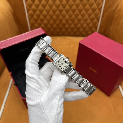 卡地亚 法国坦克系列W51007Q4瑞士石英机芯腕表 尺寸：25X20mm 商品图1