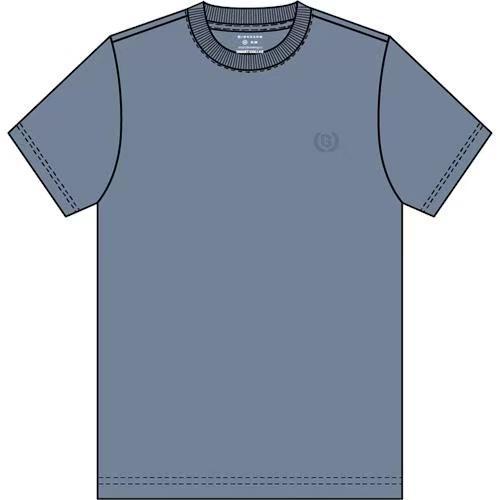 佐丹奴男装桑蚕丝莫代尔棉混纺短袖T恤衫01024253 商品图2