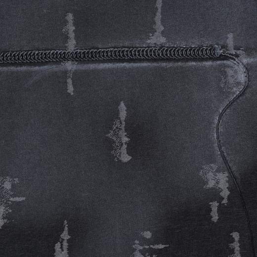 68953SDSA男装2026新款高贵轻奢渐变做旧明线提花短袖T恤百搭宽松上衣 商品图5