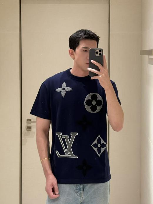 驴家 25ssmonogram大花针织短袖 男女同款（DY） 商品图3