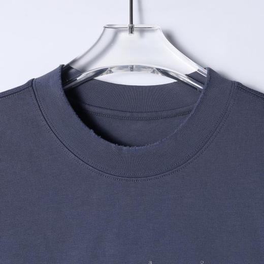 SDSA男装2026新款高贵轻奢美式潮牌撞色印花字母圆领短袖T恤宽松 商品图1