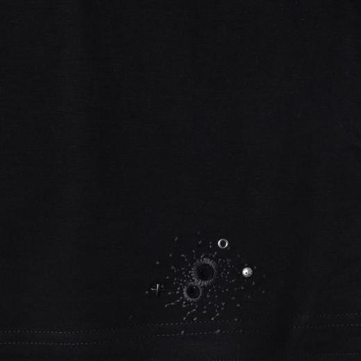 68301SDSA男装2026新款高贵轻奢时尚简约刺绣钉钻设计圆领短袖T恤百搭 商品图3