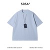 SDSA男装2026新款高贵轻奢美式卡包印花圆领短袖T恤高街百搭上衣 商品缩略图0