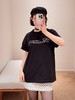驴家 25ss字母标识珠饰刺绣短袖T恤 男女同款（DY） 商品缩略图0