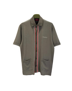 男款系扣开胸短袖Polo衫 可配套装lv012