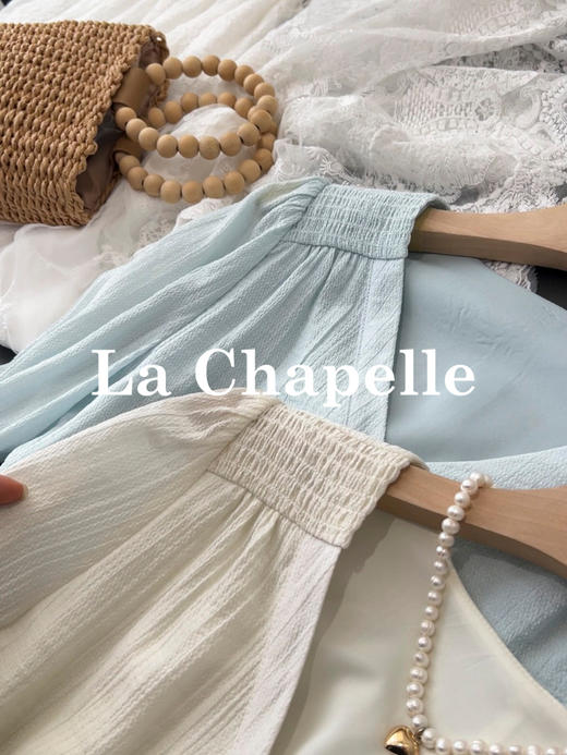 天猫同步【莱赛尔+棉】拉夏贝尔/La Chapelle气质感垂感舒适显瘦法式纯色V领上衣时尚排扣长袖衬衫 商品图3