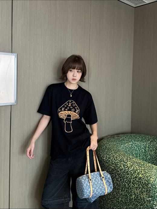 驴家 25ss蘑菇提花字母针织短袖 男女同款（DY） 商品图6