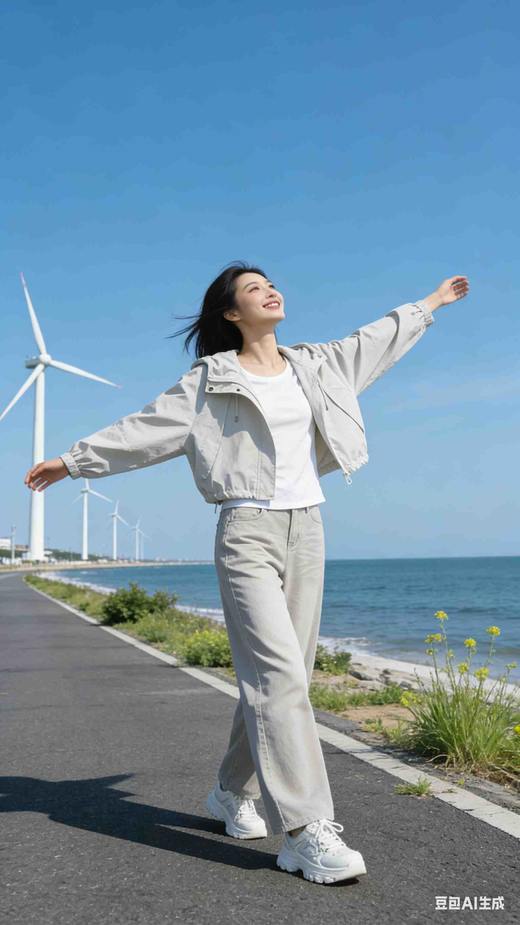 588021春上新 带帽休闲外套 商品图5