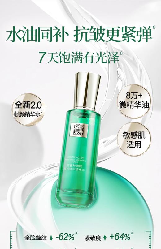 百雀羚帧颜淡纹修护精华水 商品图1