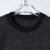 SDSA男装2026新款高贵轻奢美式极简风撞色圆领长袖T恤百搭上衣 商品缩略图1