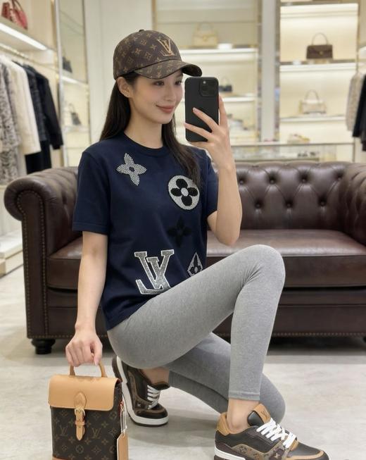 驴家 25ssmonogram大花针织短袖 男女同款（DY） 商品图2