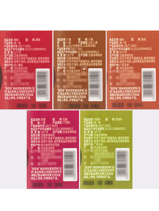 MM 山姆 加百味 香辛料五合一组合装 220g 商品图7