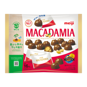 日本明治夏威夷果巧克力-16粒