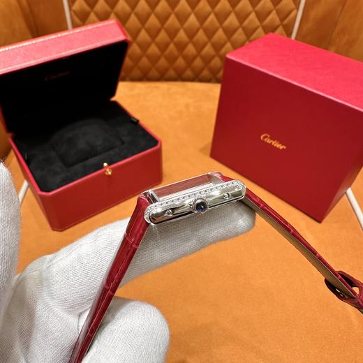 卡地亚 坦克系列腕表 石英瑞士进口超薄高效能机芯尺寸:27x22mm 商品图8