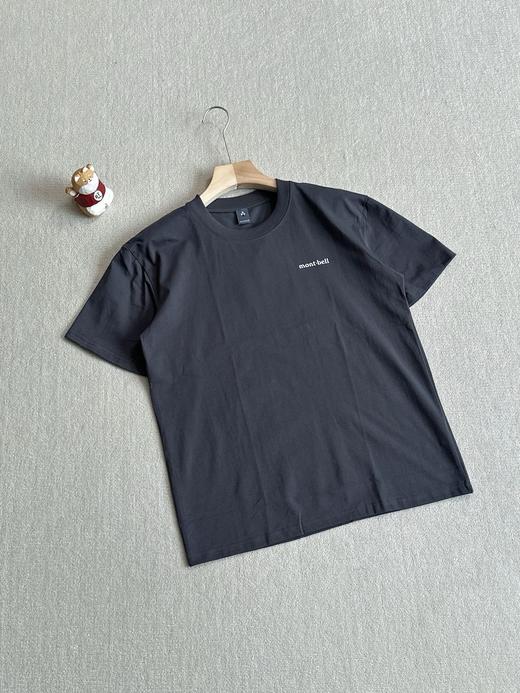 中产最爱！小众宝藏单品！mont-bell 美山日线户外运动透气舒适柔软圆领纯棉T恤 商品图3