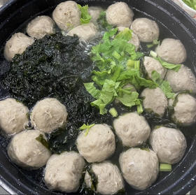 Q弹可口的温州手打猪肉丸苍南埔坪鸡胗丸500g（中华名小吃）