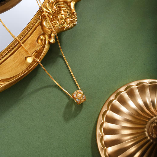 子佩集【繁华织梦】银S925套链【FYL-2134】项链镀金圆环2601 商品图1