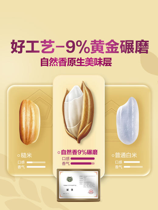 MM 山姆 福临门 自然香五常大米 10kg（5kg*2） 商品图5