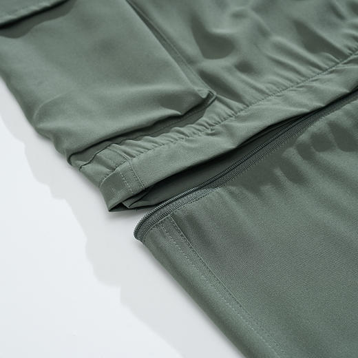 【专属】JEEP SPIRIT 【一裤两穿工装裤】可当短裤 可当长裤 可直筒 可束腿 夏季潮流宽松直筒阔腿休闲裤 商品图13