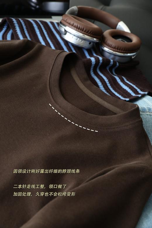 麦M同款条纹针织披肩+短袖T恤两件套 商品图7