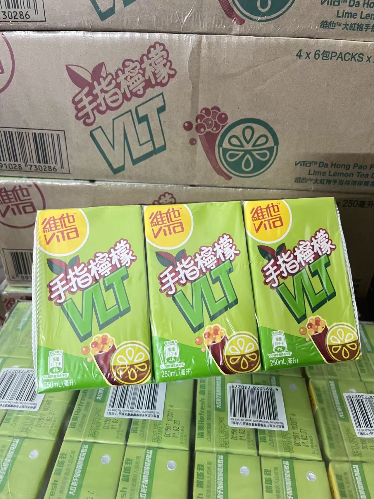 维他手指柠檬茶250ml   4891028730279