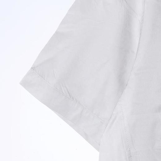 2623301SDSA男装2026新款高贵轻奢潮牌时尚纯色拉链翻领短袖衬衫宽松上衣 商品图3