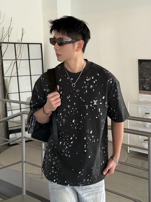 驴家 25ss水滴印花烫钻短袖T恤 男女同款（DY） 商品图5