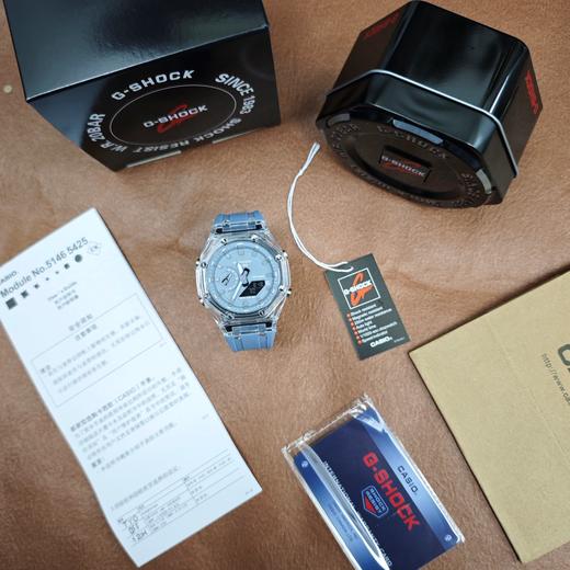 G-SHOCK卡西欧GA-2100碳纤核心防护系列 超薄的极致体验！个性八角的前卫外观 商品图5