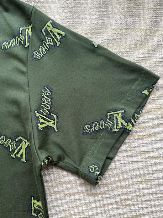 驴家 25ss提花剪花字母短袖T恤 男女同款 （DY） 商品图6