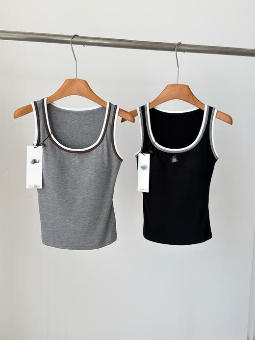 一店z 健身瑜伽必备！𝐚𝐥𝐨一体式无骨拼接背心带胸垫免穿文胸 商品图9