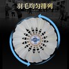 华美M-09专业训练羽毛球耐打训练飞行稳定俱乐部学生用球12只装 商品缩略图3