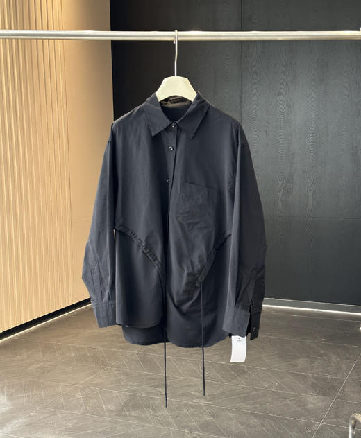 J*BY秀场设计感抽绳廓形率性衬衫 商品图10