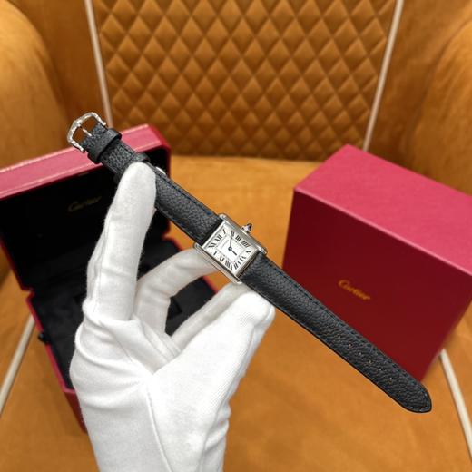 卡地亚 坦克系列石英瑞士进口超薄高效能机芯腕表 小号 中号两款 商品图0