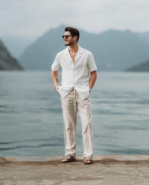 男士福利款 ARK*T同款棉麻长裤 商品图11