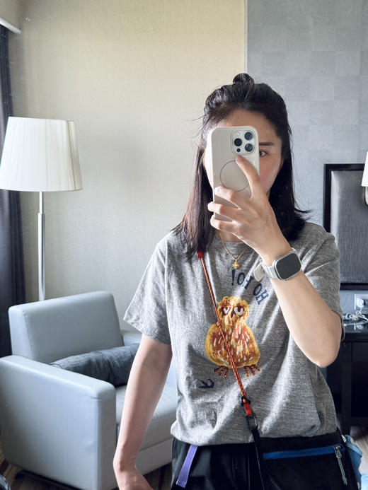 45猫头鹰 R竹节棉-春夏短袖T恤【包邮+三天无理由退换】 商品图4