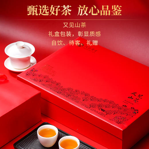 【英德四大红茶礼盒】八百秀才英红九号英德红茶鸿雁十二号梅占礼盒装500g 商品图5