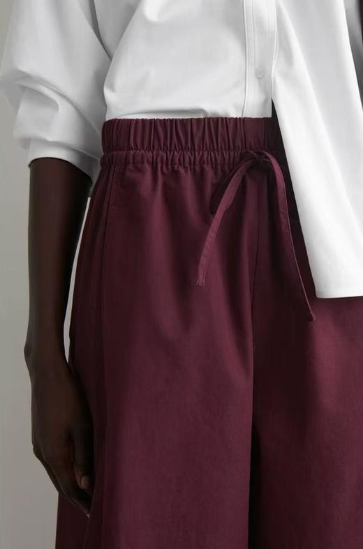 C*S春款8色松紧腰桶形休闲裤 商品图12