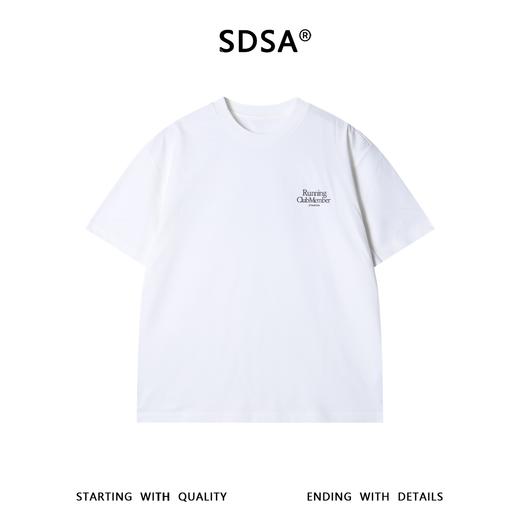 88278SDSA男装2026新款高贵轻奢美式字母印花圆领短袖T恤宽松百搭上衣 商品图1