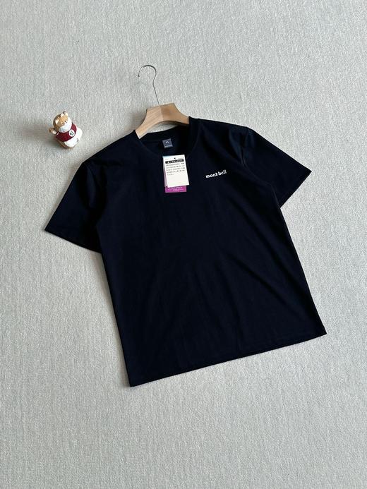 中产最爱！小众宝藏单品！mont-bell 美山日线户外运动透气舒适柔软圆领纯棉T恤 商品图4