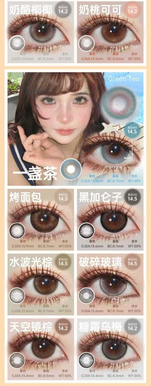 SKEYE玻尿酸日抛118/3盒,芝麻奶糊烤面包 商品图3