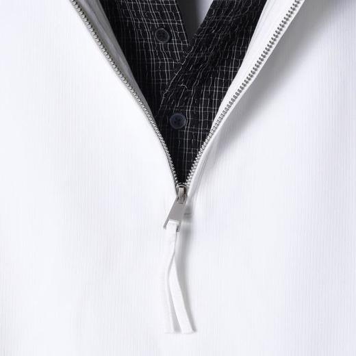 26602SDSA男装2026新款高贵轻奢韩系拼接半拉链立领短袖T恤百搭上衣潮 商品图2