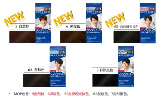 【品牌直供 多色可选】【新老包装随机】日本进口遮盖白发男士美源染发剂染发膏按压设计 商品图2