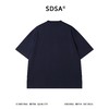 SDSA男装2026新款高贵轻奢美式卡包印花圆领短袖T恤高街百搭上衣 商品缩略图4