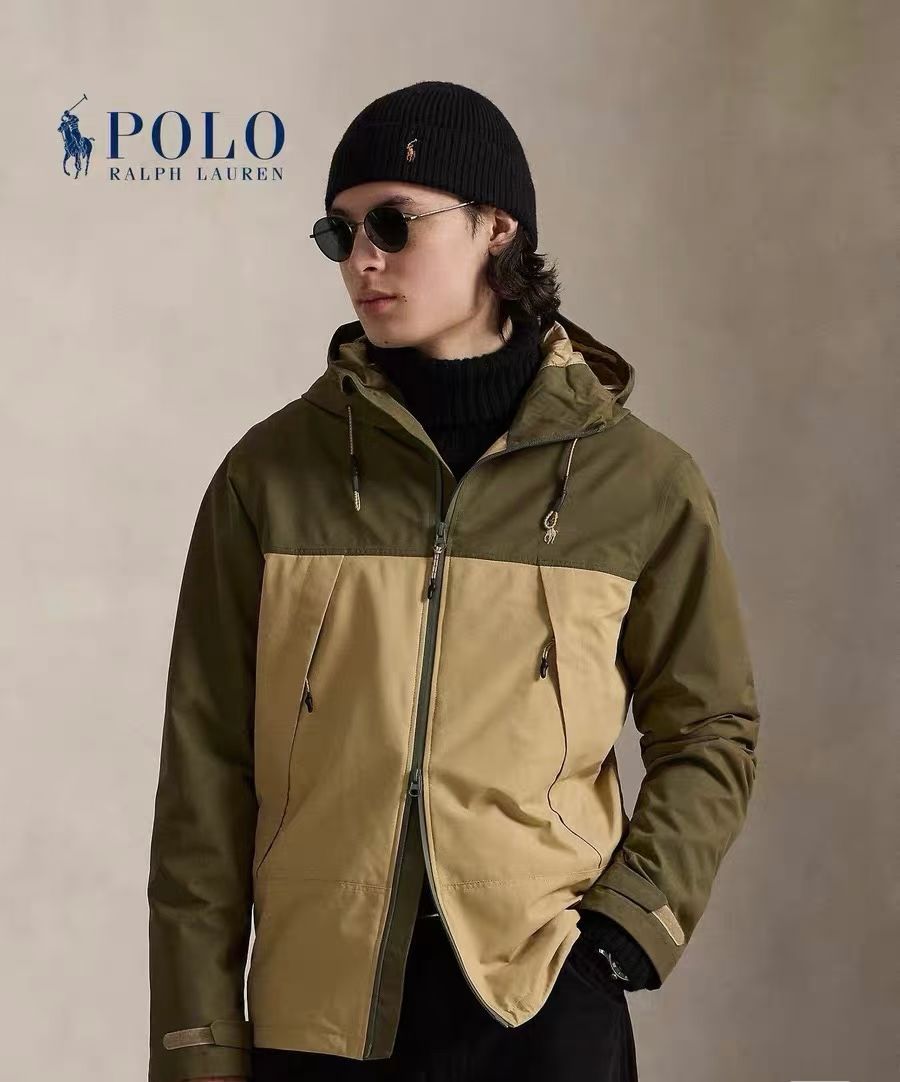 马球 美式复古R家春季梭织连帽夹克外套 特惠 PT-1203