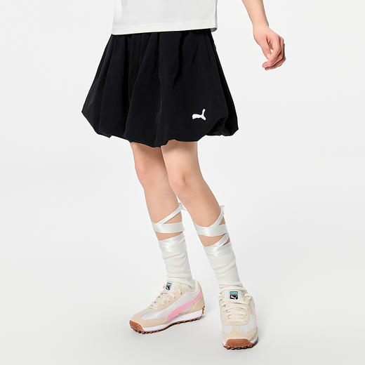 PUMA彪马童装2026夏季新款儿童短裤女童花苞裤造型时尚甜美 商品图1